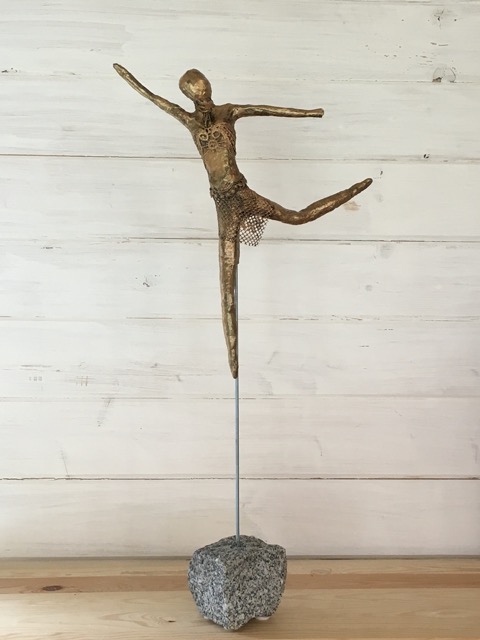 kleine T&auml;nzerin -Mixtechnik